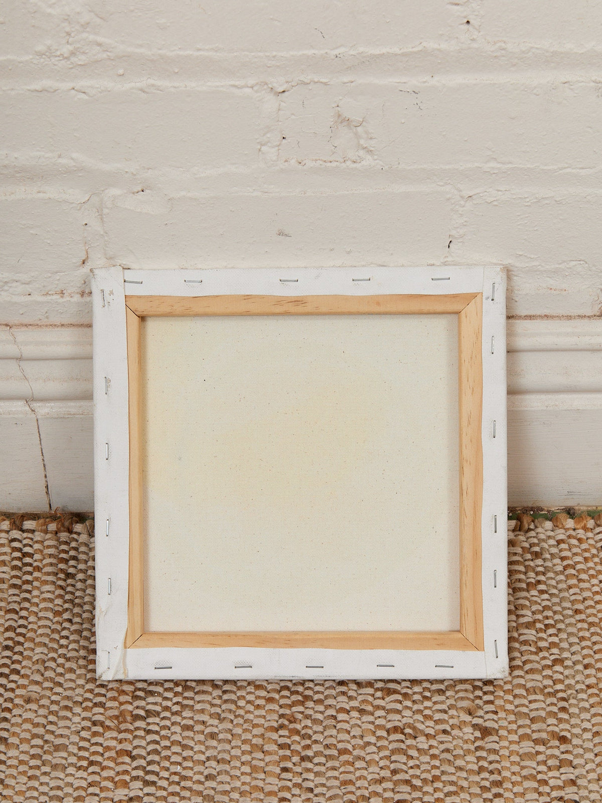 Eclipse Study Minimalist Abstract Painting in Black Gray White and Yellow