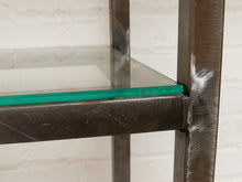 Industrial Vintage Shelving with Glass
