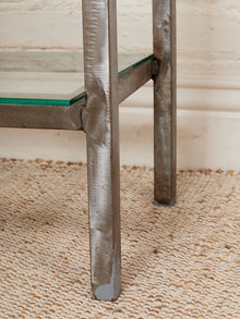 Industrial Vintage Shelving with Glass