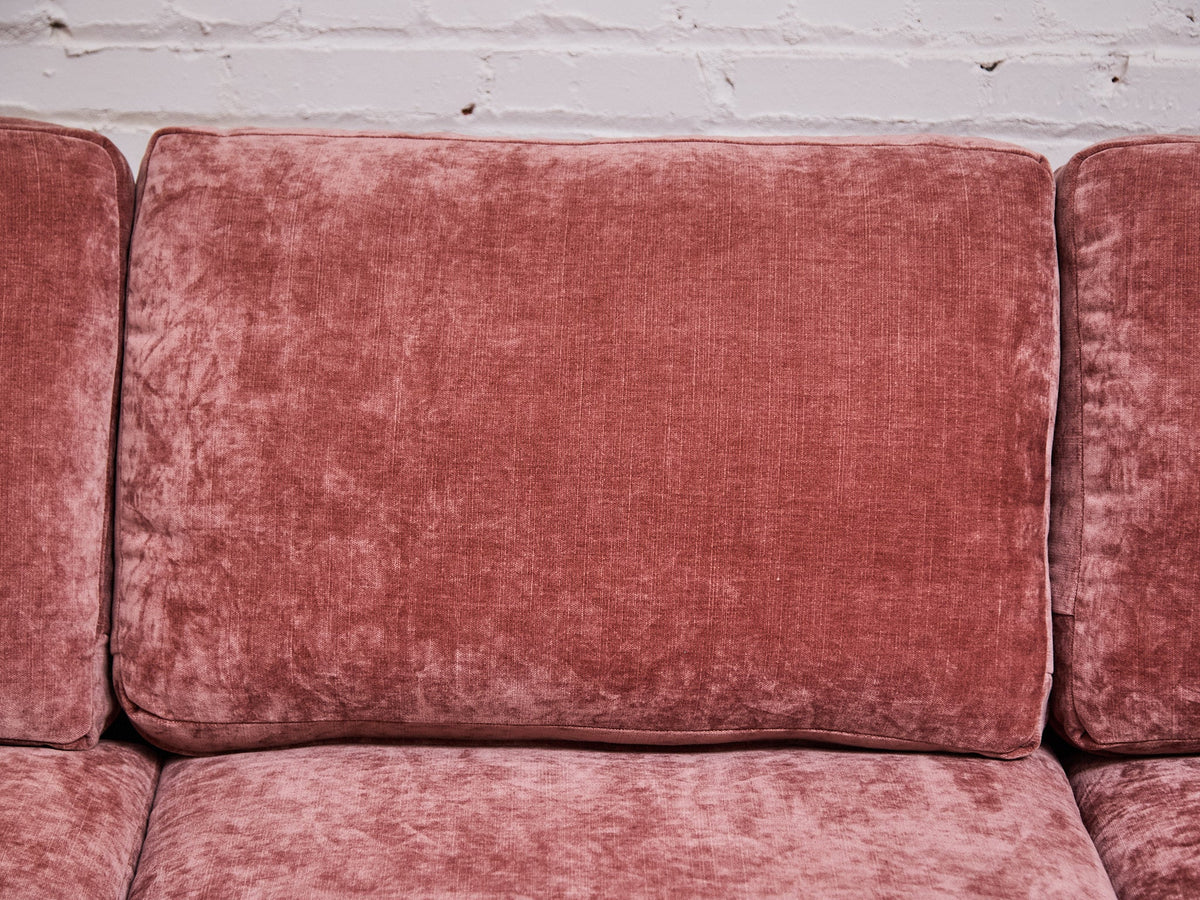 Hauser Sectional Sofa in Bianca Rosewood