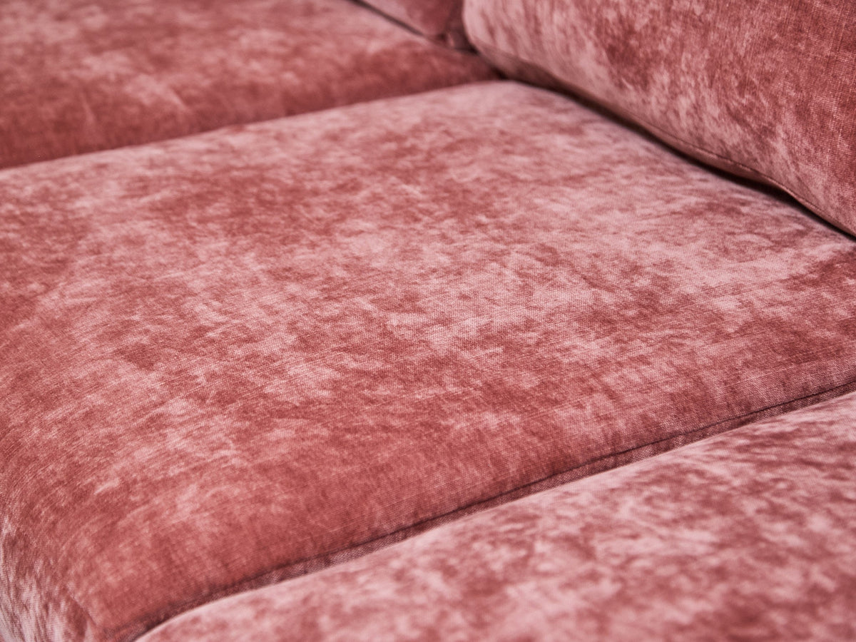 Hauser Sectional Sofa in Bianca Rosewood