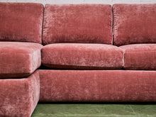 Hauser Sectional Sofa in Bianca Rosewood