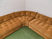 Prima 3 Piece Sectional Sofa in Tramore Amaretto