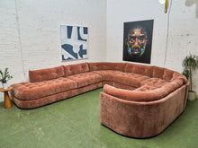 Prima 6 piece Sectional Sofa in Amici Ginger