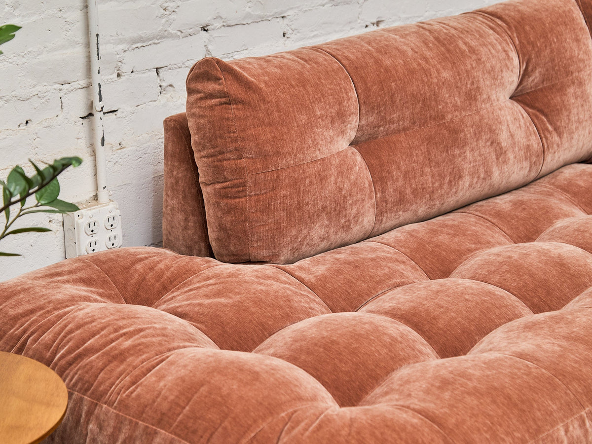 Prima 6 piece Sectional Sofa in Amici Ginger
