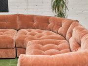 Prima 6 piece Sectional Sofa in Amici Ginger