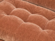 Prima 3 Piece Crescent Sofa in Amici Ginger