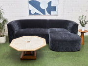 Bonnie 2 Piece Sofa in Amici Smoke