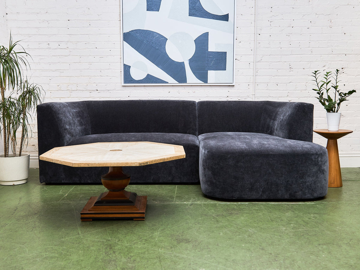 Bonnie 2 Piece Sofa in Amici Smoke