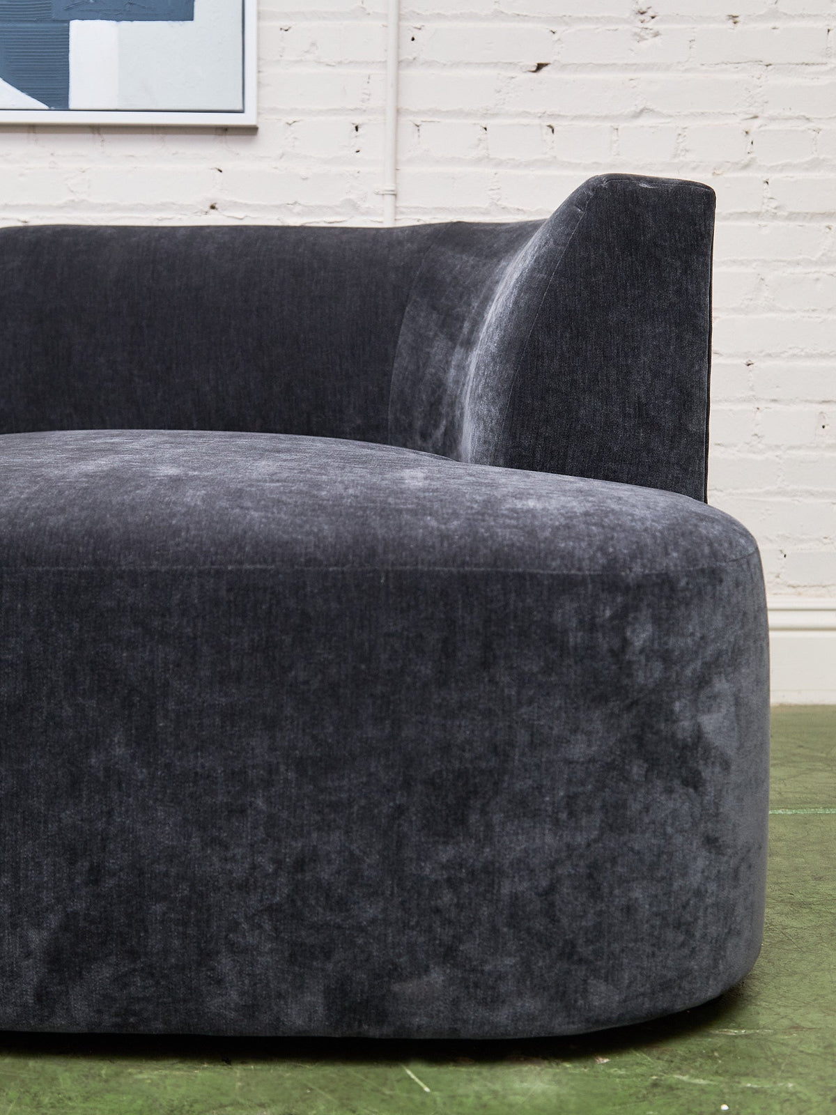 Bonnie 2 Piece Sofa in Amici Smoke