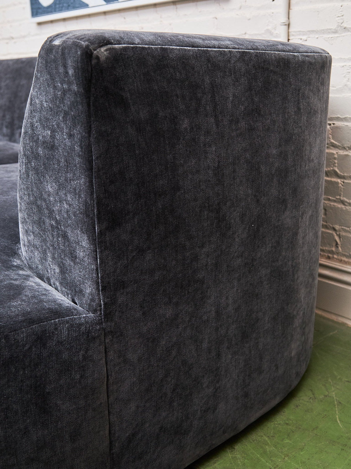 Bonnie 2 Piece Sofa in Amici Smoke