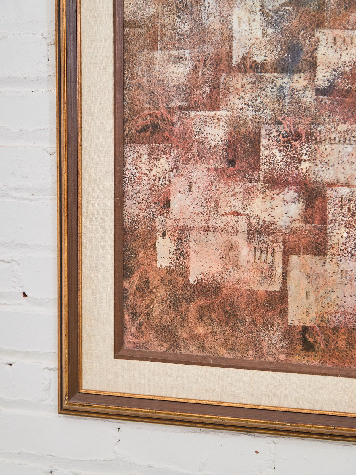 Textured Mid Century Cityscape