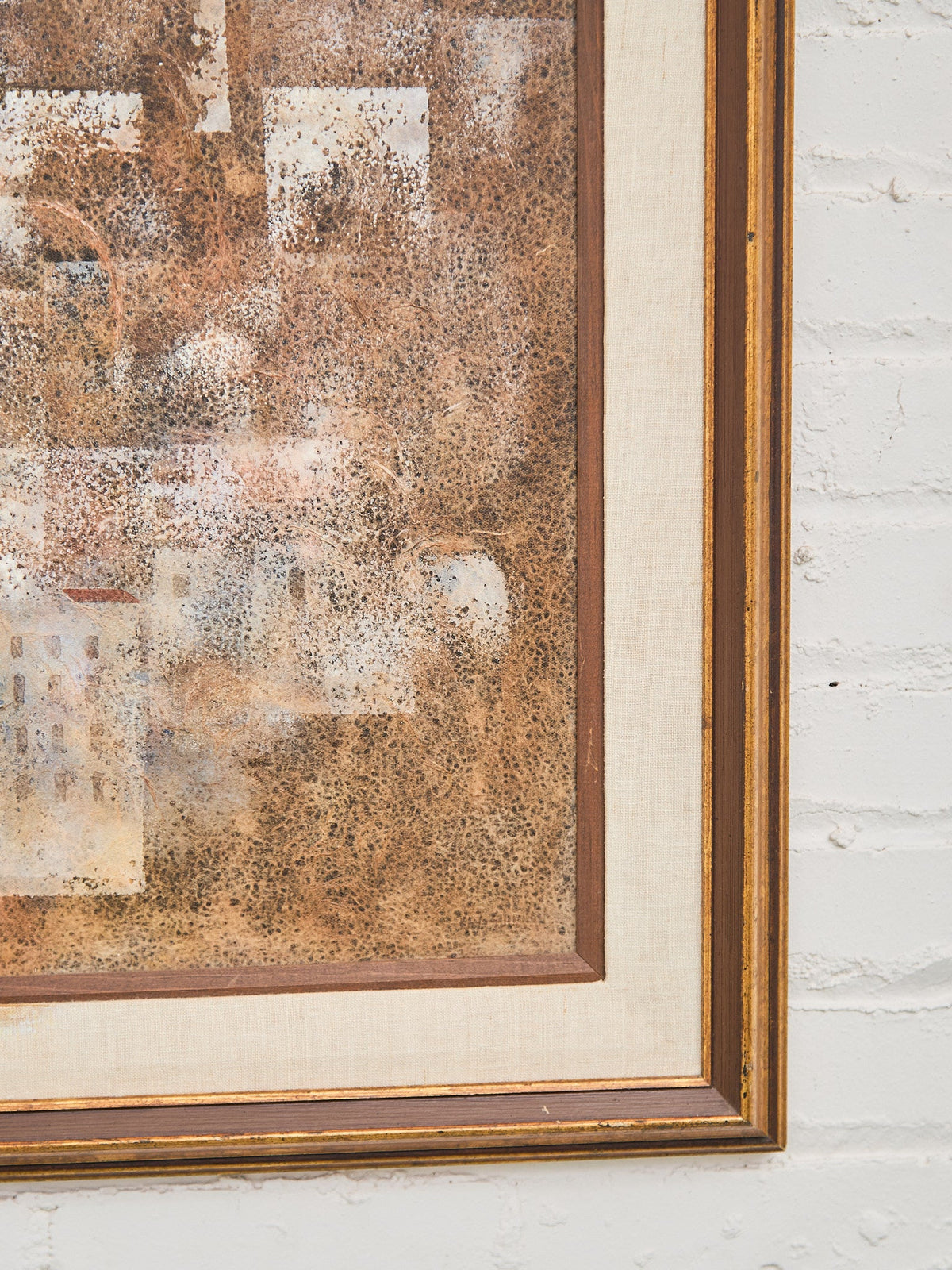 Textured Mid Century Cityscape