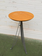 Vintage Danish Industrial Side Table