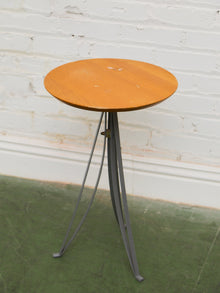 Vintage Danish Industrial Side Table