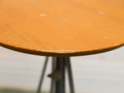 Vintage Danish Industrial Side Table