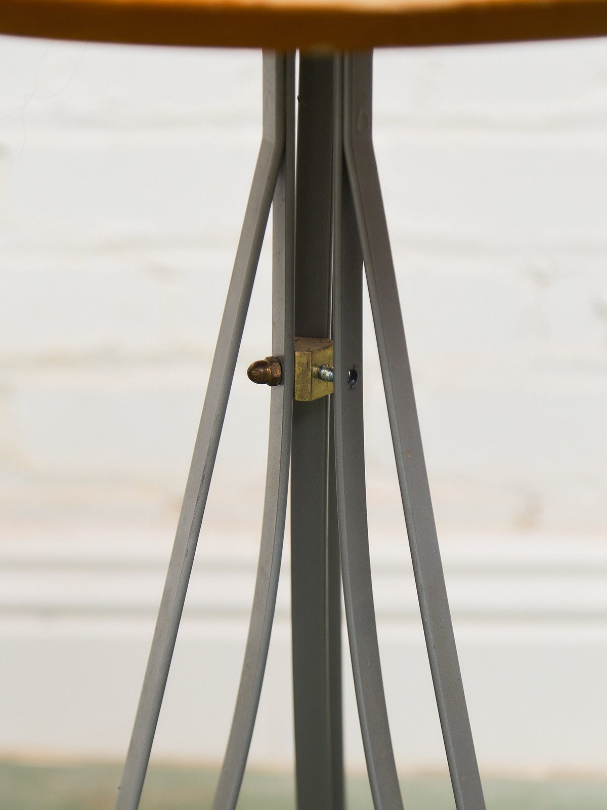 Vintage Danish Industrial Side Table