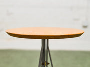 Vintage Danish Industrial Side Table