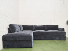 Michonne Sectional Sofa in Amici Smoke