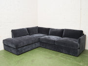 Michonne Sectional Sofa in Amici Smoke