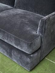 Michonne Sectional Sofa in Amici Smoke