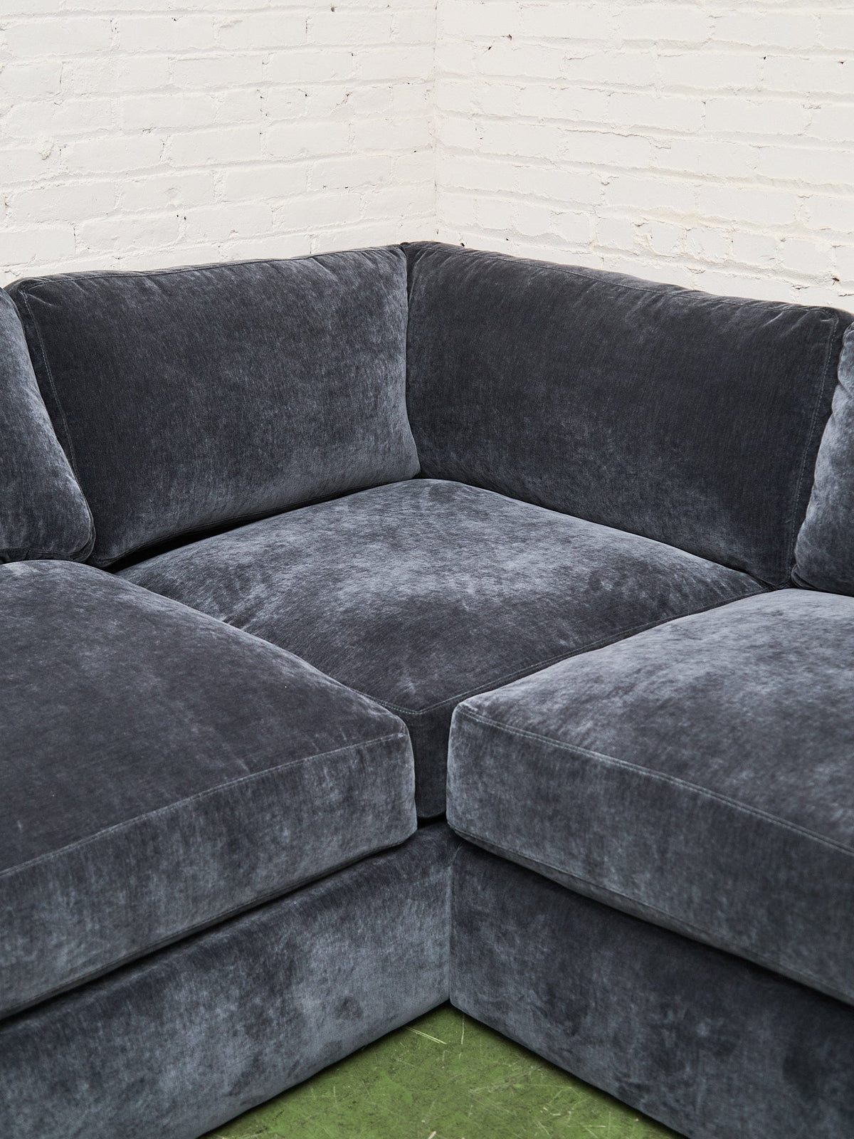 Michonne Sectional Sofa in Amici Smoke