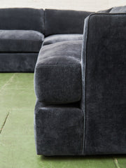 Michonne Sectional Sofa in Amici Smoke