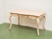 Maitland-Smith Pink Tessellated Stone Finish Desk