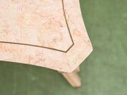 Maitland-Smith Pink Tessellated Stone Finish Desk