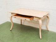 Maitland-Smith Pink Tessellated Stone Finish Desk