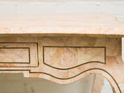 Maitland-Smith Pink Tessellated Stone Finish Desk