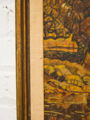 Autumn Reflections at Twilight Painting