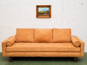 Natasha 3 Seater in Parallel Tobacco