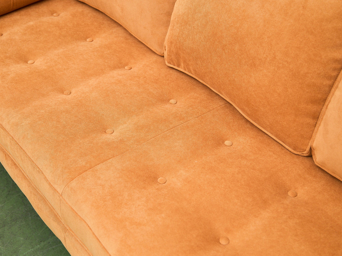Natasha 3 Seater in Parallel Tobacco