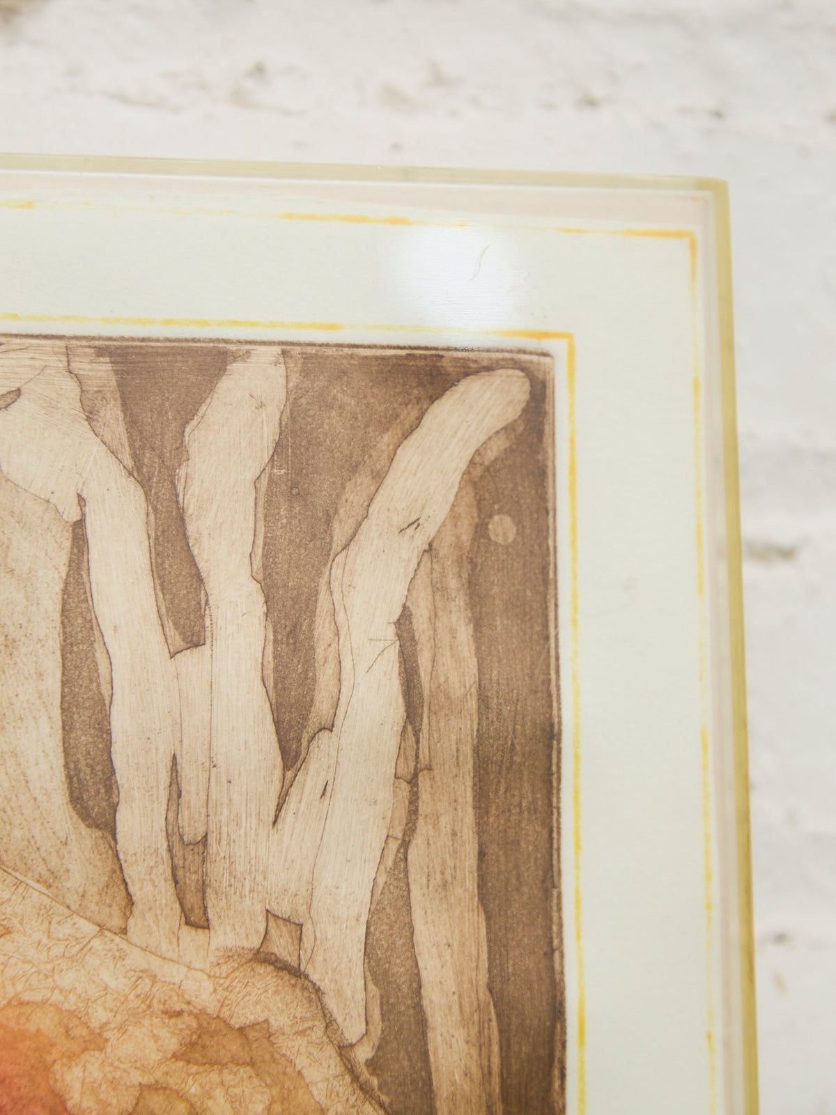 “Lichen” Etching by Ruth