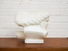 Carved Marble Bust of a Woman