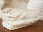 Carved Marble Bust of a Woman