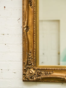 Ornate Gold Rectangle French Mirror