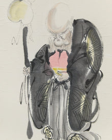 Painting of Hotei, A deity in Japanese