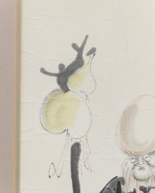 Painting of Hotei, A deity in Japanese