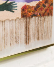 Dreamscape in Thread and Color Print