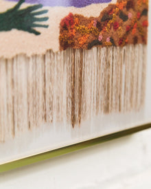 Dreamscape in Thread and Color Print