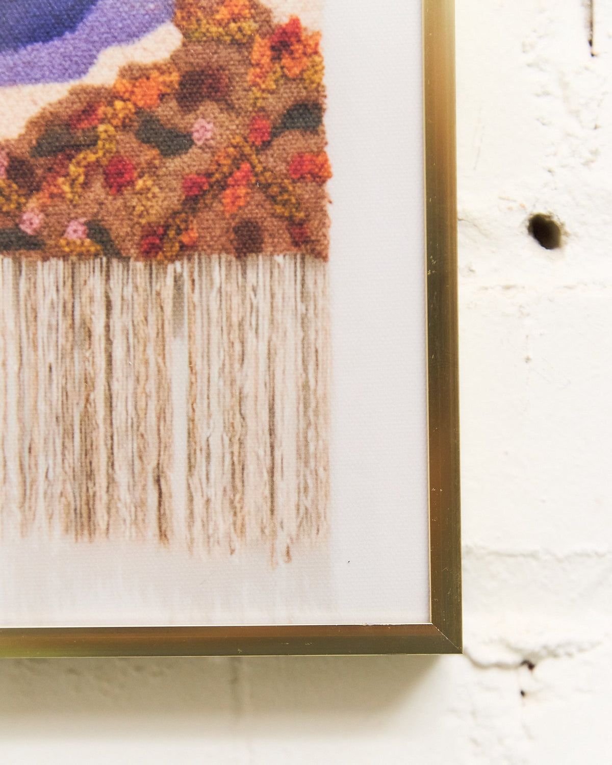 Dreamscape in Thread and Color Print