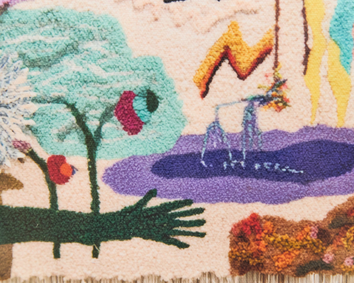 Dreamscape in Thread and Color Print