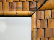 Tiki Style Mid Century Mirror