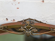 Turn of the Century Vintage Oval Beveled Mirror