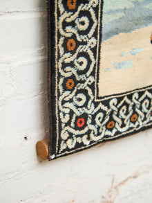 Vintage Winter Dear Tapestry