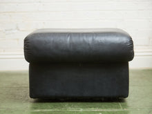 Leather 1970’s Plinth Ottoman