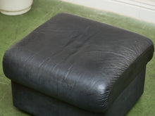 Leather 1970’s Plinth Ottoman