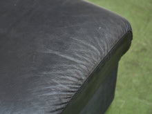 Leather 1970’s Plinth Ottoman